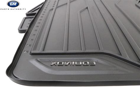 2018 2023 Chevrolet Equinox All Weather Cargo Liner 84269451 Black W Logo Oem Ebay