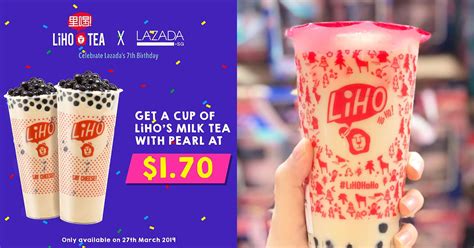 Here S How To Redeem A LiHO Milk Tea With Pearl Drink For Only S 1 70