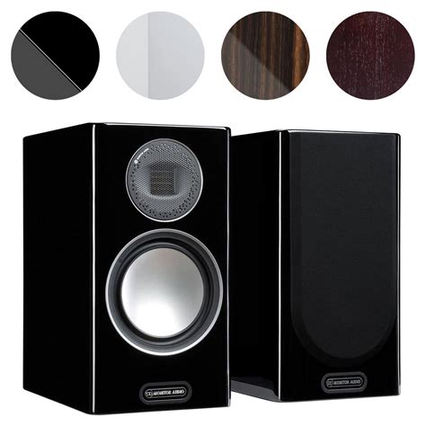 Monitor Audio Gold 100 Bookshelf Speakers Pair Space Hi Fi