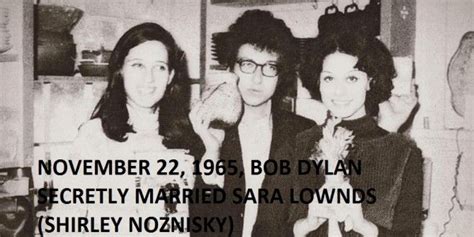 ♡♥bob Dylan 24 Married Sara Lownds 26 On Nov 22nd1965 Click On Pic