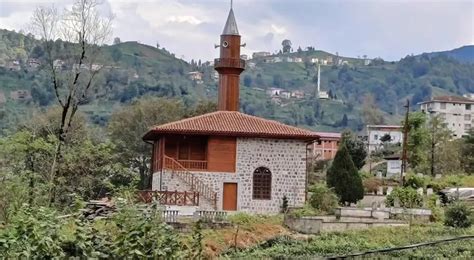 Rize de restore edilen tarihi cami ibadete açıldı