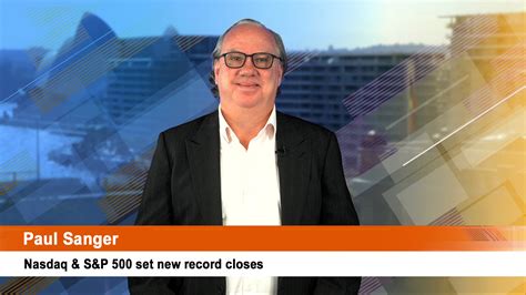 nasdaq sp  set  record closes sequoia financial group