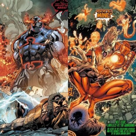 N 52 Darkseid Larfleeze Vs Thanos Mangog Battles Comic Vine