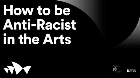 How To Be Anti Racist In The Arts I Presented By Diversity Arts