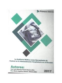 LA AUDITORÍA MÉDICA COMO HERRAMIENTA DE la auditor 205 a m 201 dica