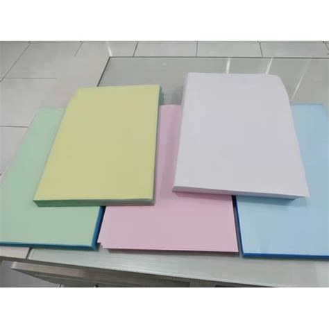 Jual Kertas NCR Middle CFB 1 Ream 500sheet Sedia 5 Warna F3 F4 Size