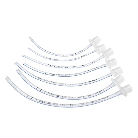 Jncmed Reinforced Endo Tracheal Tube Silicone Endotracheal Tube With