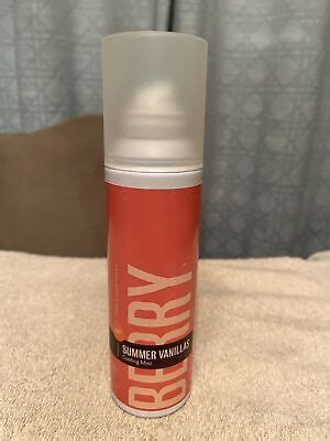 Bath And Body Works Summer Vanillas Berry Cooling Body Mist 4 75 Oz New