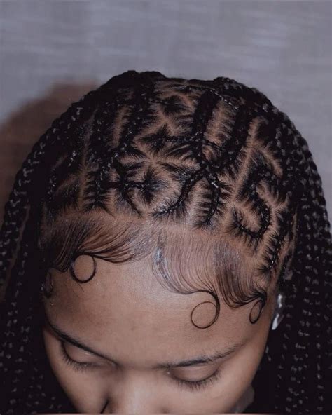 30 Half Fulani Tribal Braids Half Knotless Braids Hairstyles Artofit