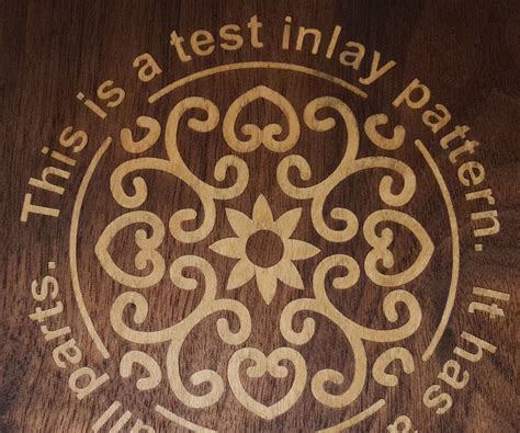 Easy Method To Do Laser Cut Wood Inlay 11 Steps With Pictures