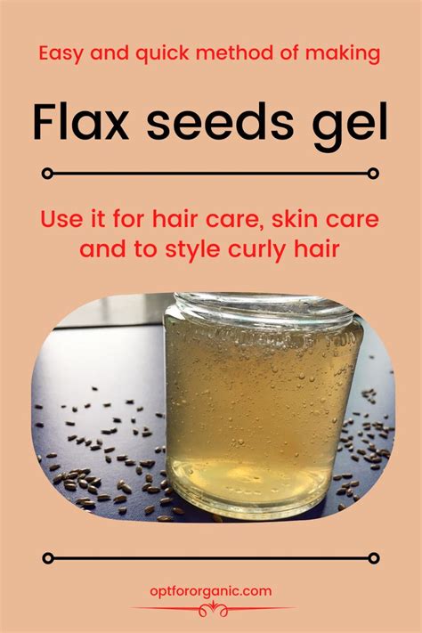 Flax Seeds Gel For Beautiful Hair And Skin Flaxseed Gel Flax Seed