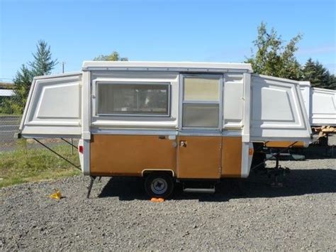 73 Apache Mesa Vintage Pop Up Tent Travel Trailer All Original 95