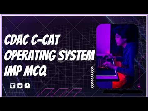 CDAC C CAT EXAM OPERATING SYSTEM MCQ YouTube