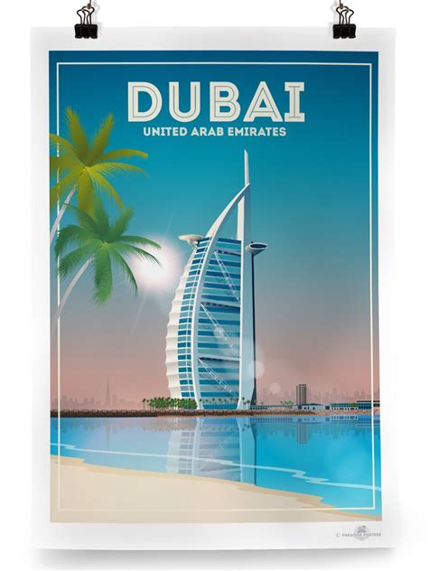 Dubai Poster Print Etsy