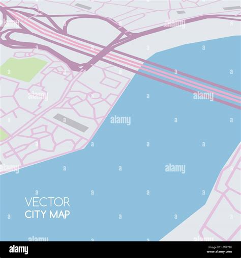 Vector City Map Stock Vector Image Art Alamy