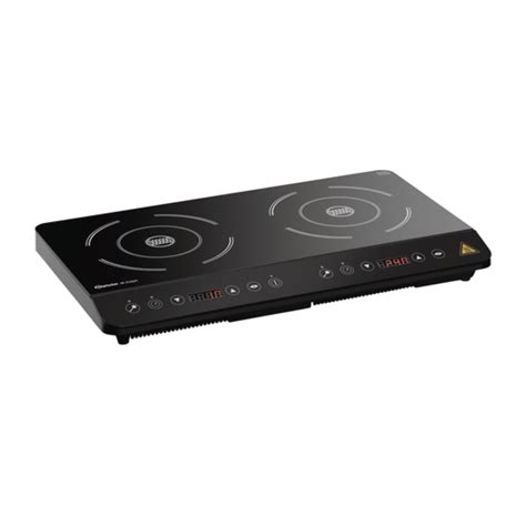 Buy Black Induction Hob 3500 Watts Double Online Horecatraders