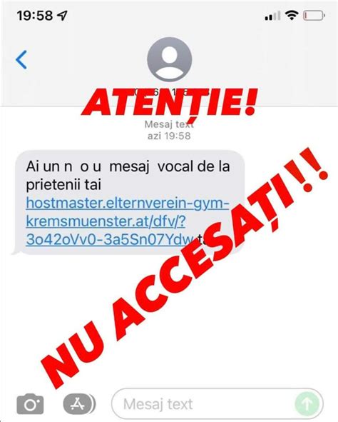 A I Primit Un Mesaj De Tip Sms Aten Ie Mare E Un Atac Cibernetic Pe