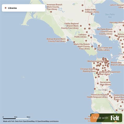 San Francisco Ca County Map