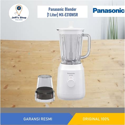 Jual Panasonic Blender 1 Liter Mx E310wsr Shopee Indonesia