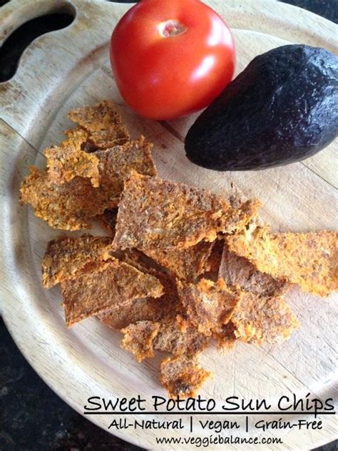 All-Natural Vegan Grain-Free Sweet Potato Sun Chips, Low Calories ...