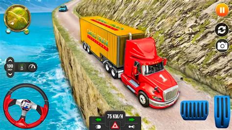 Semi Cargo Truck Transporter Game Cargo Delivery Truck Driver Simulator Android Gameplay Youtube