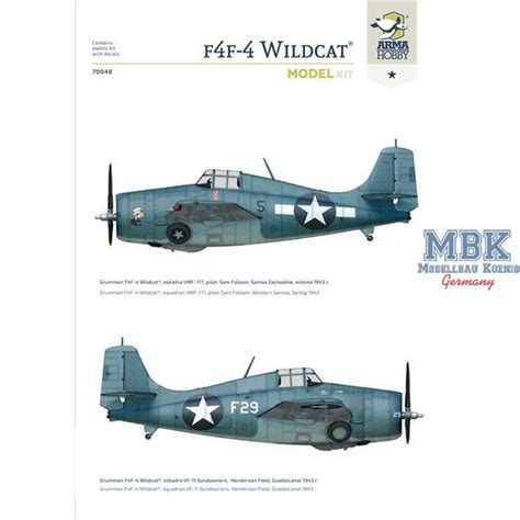 Grumman F4F 4 Wildcat