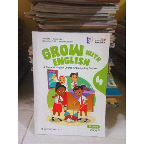 Jual Grow With English Kelas Sd Kurikulum Merdeka Shopee Indonesia