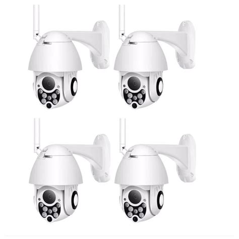 4db Pro vison Onvif 21P Wifi IP Kültéri Térfigyelő Kamera 1080p 5MP