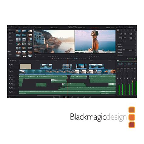 Blackmagic Davinci Resolve Studio Pro Editing Effects Audio