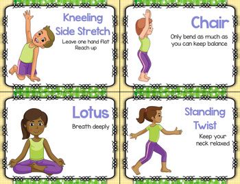 Yoga Cards {Brain Break} by Mrs Stouffer's Music Room | TpT