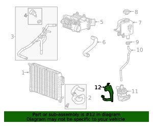 Charge Air Cooler Coolant Pump Bracket Gm Malouf