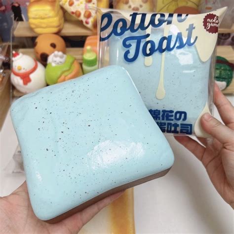 moist tender toast squishy sticky toast fidget toy soft bread