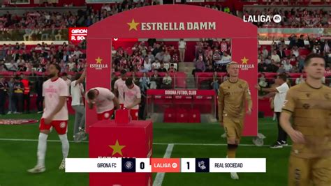 Girona 0 1 Real Sociedad Resumen Y Goles LaLiga EA Sports J10