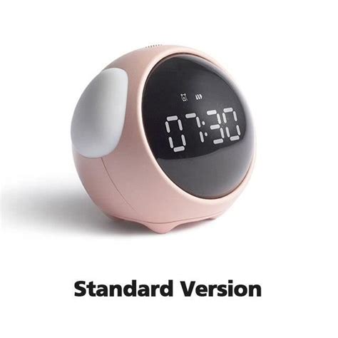 Radio Reveil Pink No Expression R Veil Pour Enfants Horloge