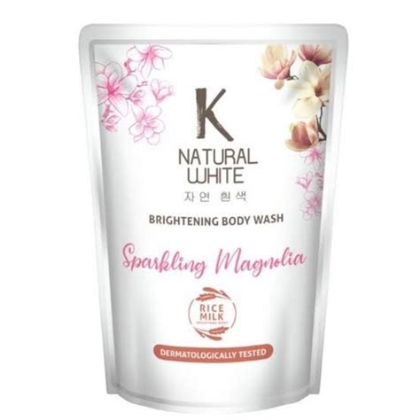 K Natural White Brightening Body Wash Beauty Review