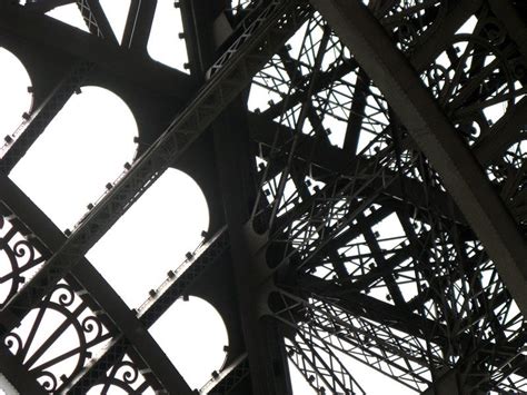 The View From Underneath The Eiffel Tower In Paris