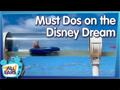 All Ears Tv Disney Cruise Must Dos On The Disney Dream Allears Net