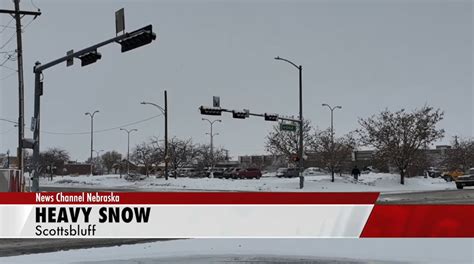 Heavy snowfall in Scottsbluff - SOUTHEAST - NEWS CHANNEL NEBRASKA