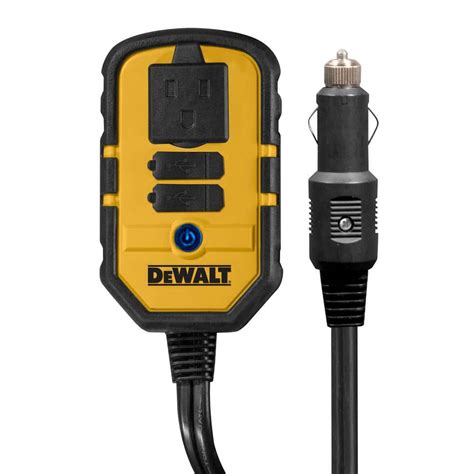 Dewalt Watt Portable Car Power Inverter With Dual Usb Ports