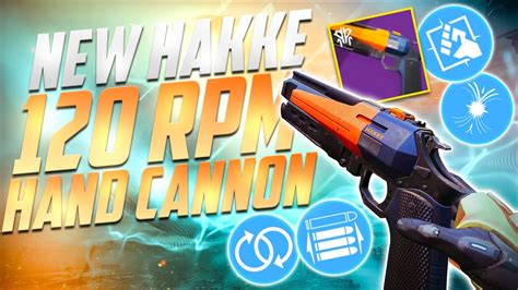 New Pure Poetry 120 Rpm Hand Cannon Has Crazy God Roll Perk Combos Youtube