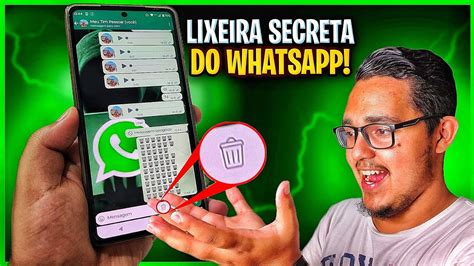 LIXEIRA SECRETA DO WHATSAPP COMO RECUPERAR FOTOS VÍDEOS NA LIXEIRA DO