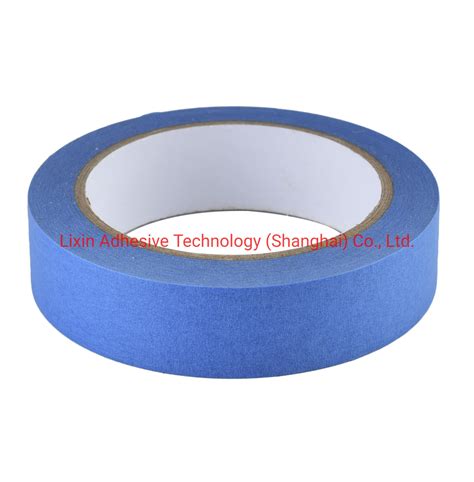 Crepe Paper Painters Tape Uv Resistant Blue Masking Tape China