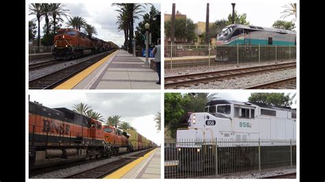 Railfanning Fullerton Metrolink F Phr Monster Train And