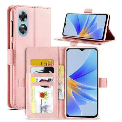 Oppo A17 Wallet Leather Flip Shockproof Case Cover