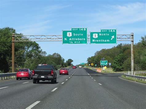 Massachusetts Interstate 495 Northbound Cross Country Roads