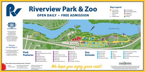 Riverbanks Zoo Park Map