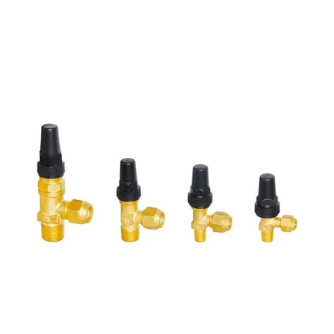 Refrigeration Industrial Control Brass Right Angle Valve Right Angle