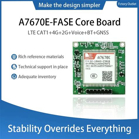 A7670E A7670SA A7670G A7672S 4G Cat 1 With GSM Module Development Core