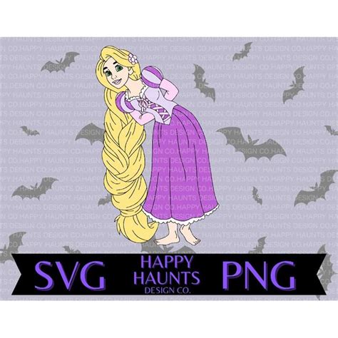 Rapunzel Svg Easy Cut File For Cricut Layered By Colour Inspire Uplift