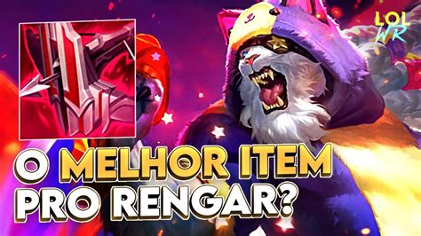 BUILD DO RENGAR ARCO ESCUDO IMORAL LoL Wild Rift YouTube